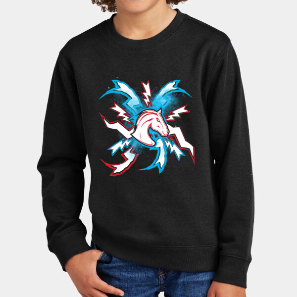 Team Morgan - Youth V.I.T. Fleece Crew Thumbnail