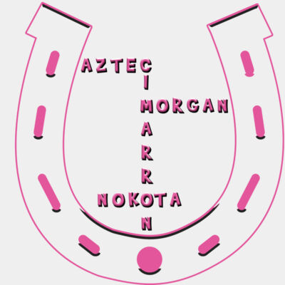 Team Morgan Back Pink on Grey Thumbnail