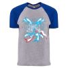 Unisex Cotton Raglan T-Shirt Thumbnail